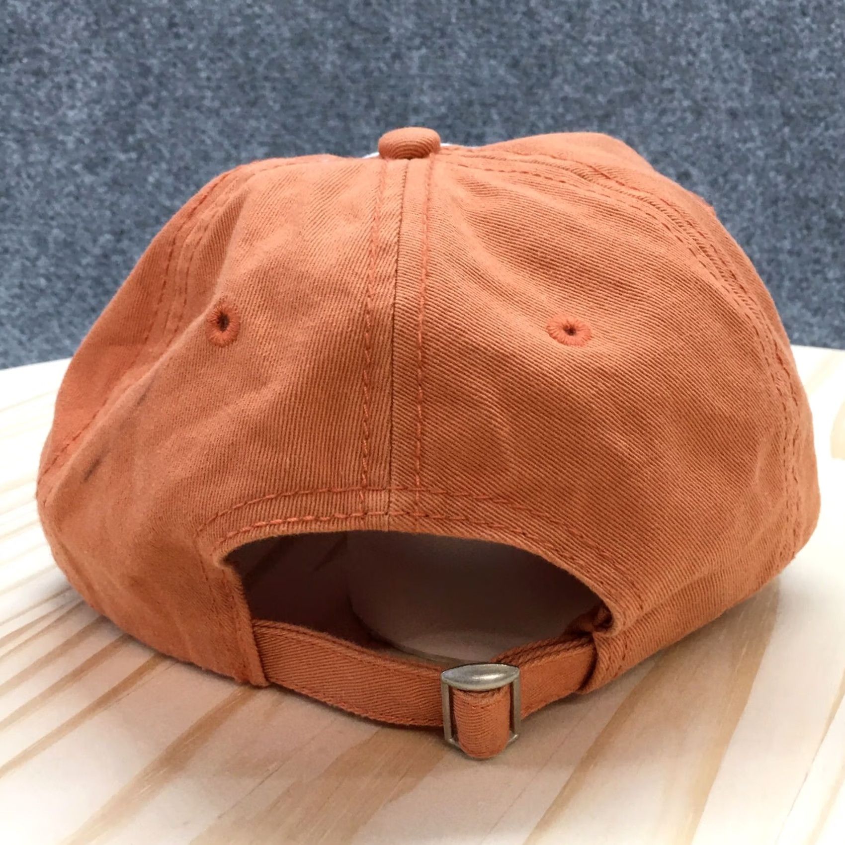 American Eagle Outfitters American Eagle Outfitters Baseball Cap Mens Orange OS Embroidered Low Key Vibes Size ONE SIZE - 7 Thumbnail