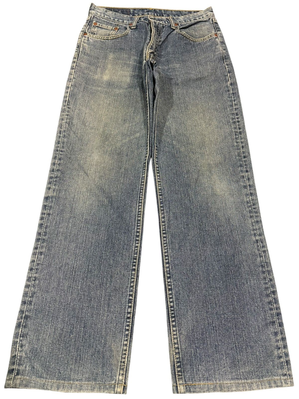 Levi's × Vintage Y2k Vintage Levi’s Japan Lot 553 Faded Straight Cut Jeans Size US 31 - 1 Thumbnail