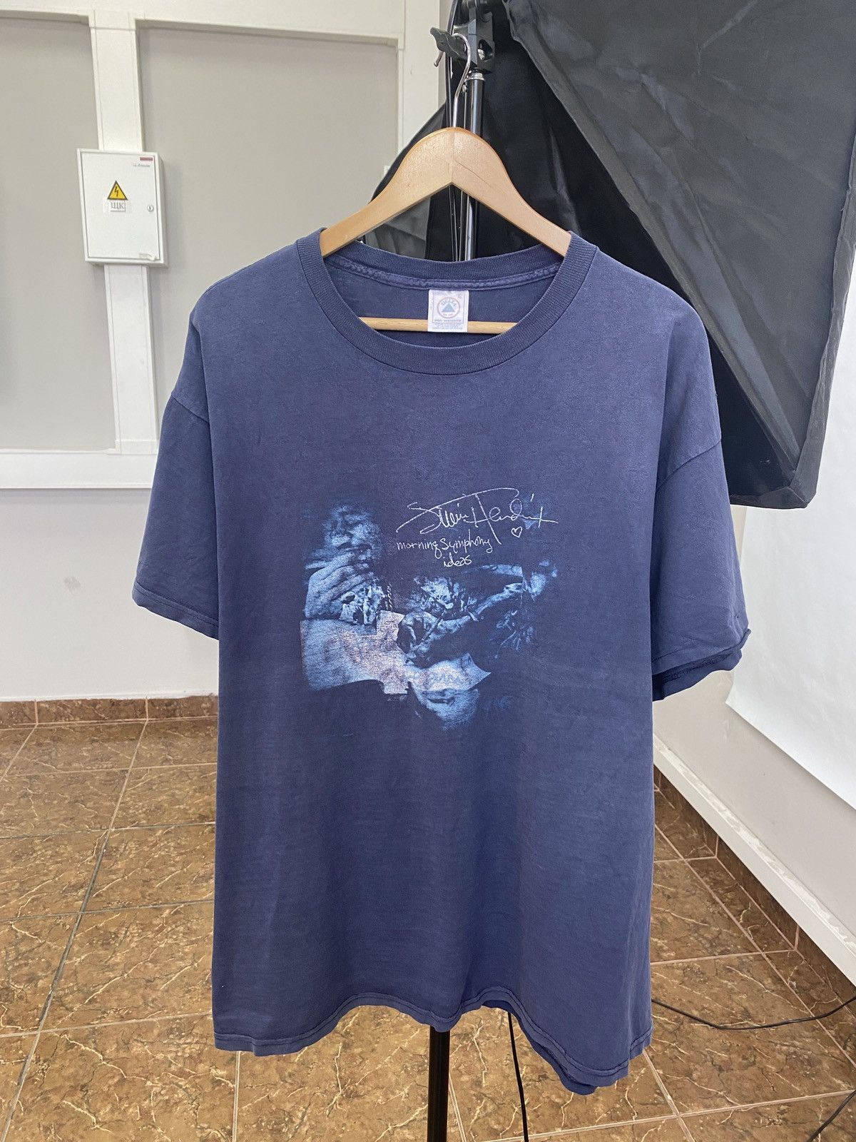Jimi Hendrix Vintage 90s Jimi Hendrix Morning Symphony Ideas T-Shirt Rare Size US XL / EU 56 / 4 - 1 Thumbnail