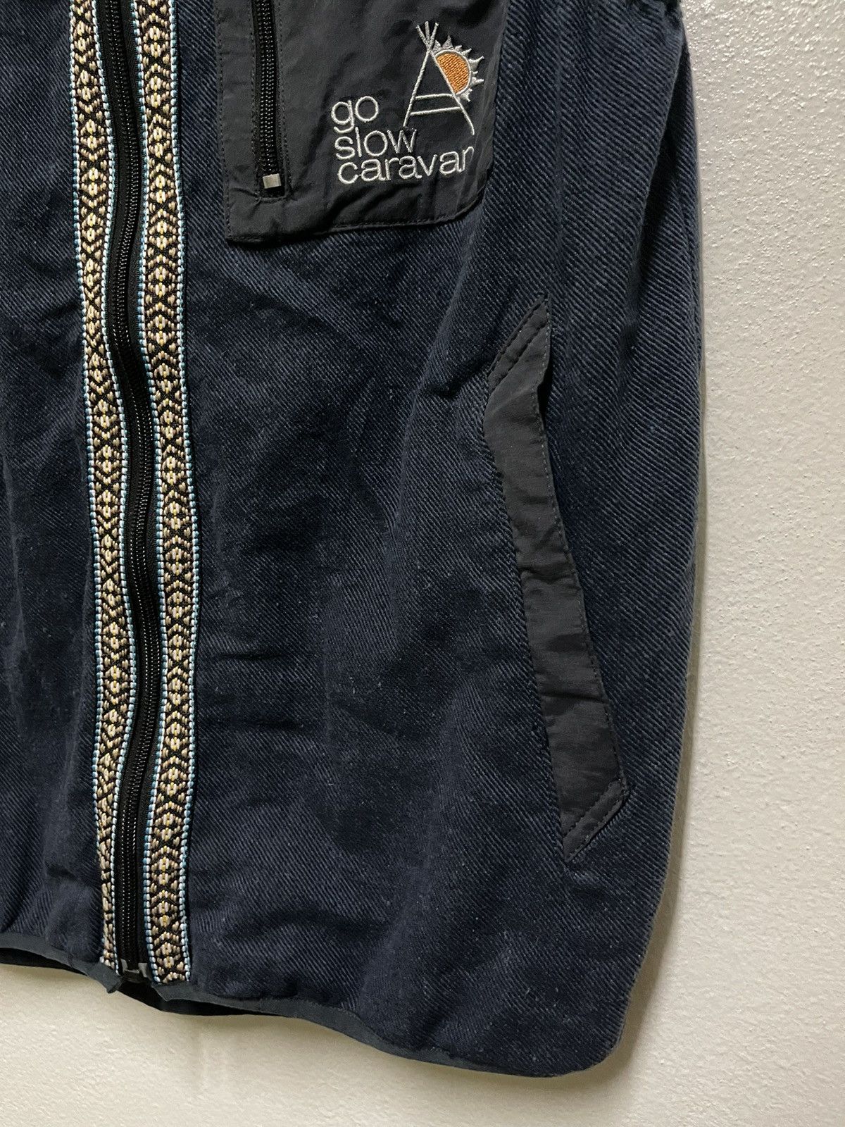 go slow caravan Go Slow Caravan Zipper Vest Size US L / EU 52-54 / 3 - 6 Thumbnail