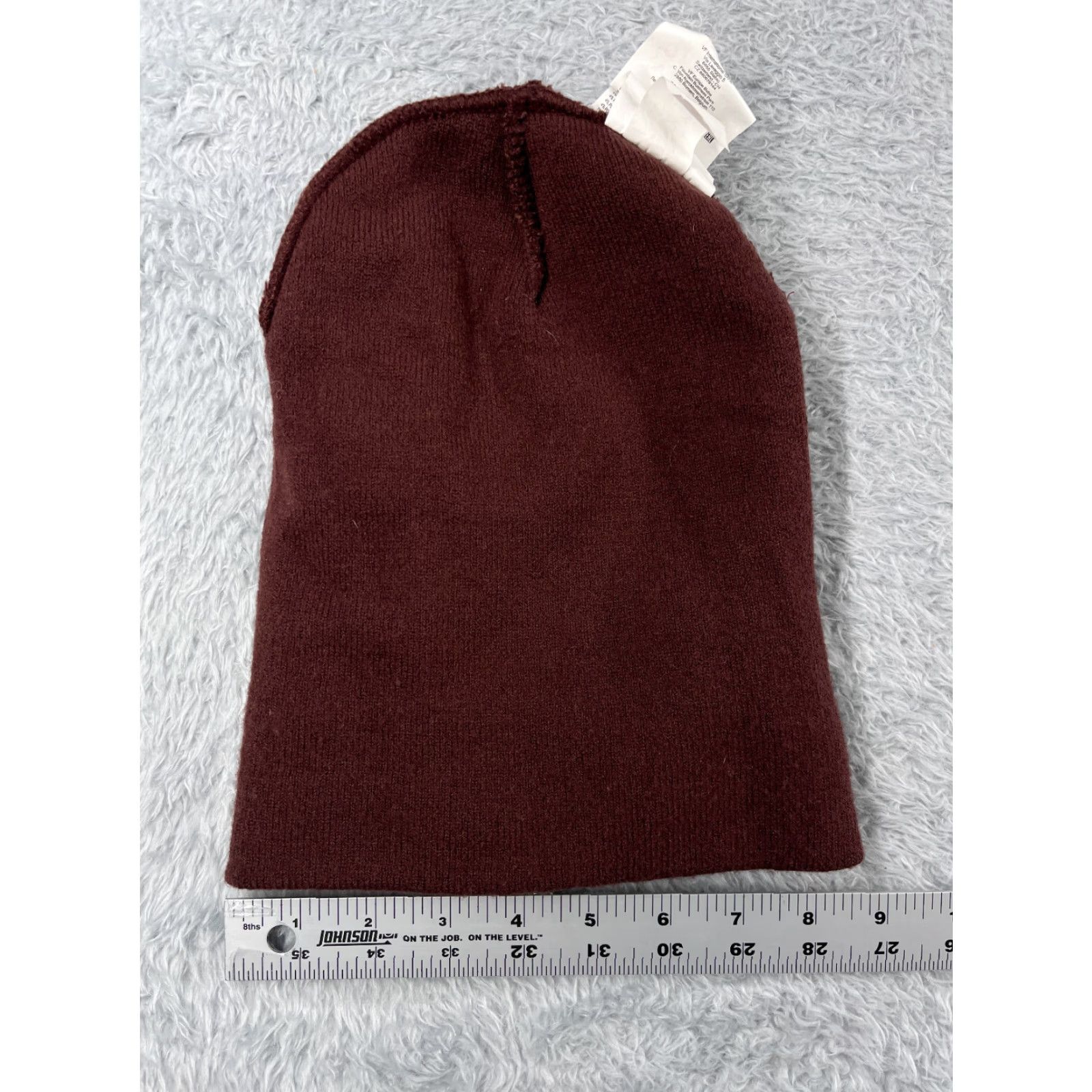 Vans VANS Beanie Hat Adult One Size Brown Knit Acrylic Blend Skater Style Mens 90s Beach Sports Classic Size ONE SIZE - 6 Thumbnail