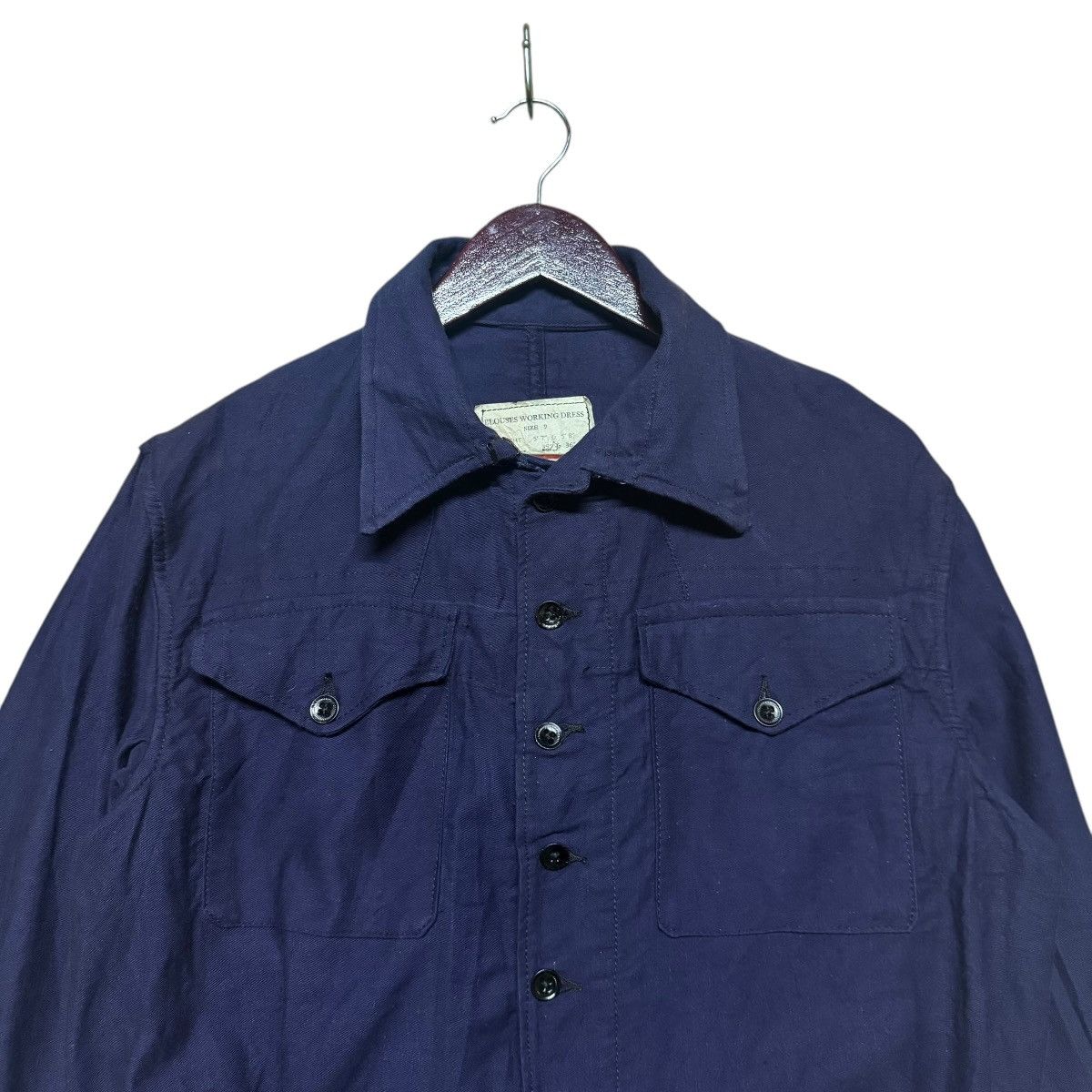 Vintage 40s WW2 Lyndhurst British Navy Blouses Working Dress Jacket Size US M / EU 48-50 / 2 - 4 Thumbnail