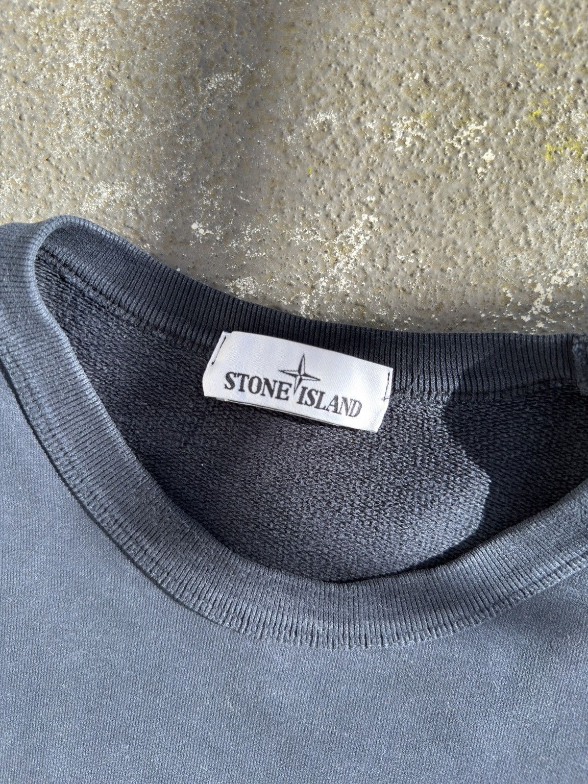 Stone Island Stone Island Garment Dyed Crew Sweatshirt Navy XXL Size US XXL / EU 58 / 5 - 5 Thumbnail