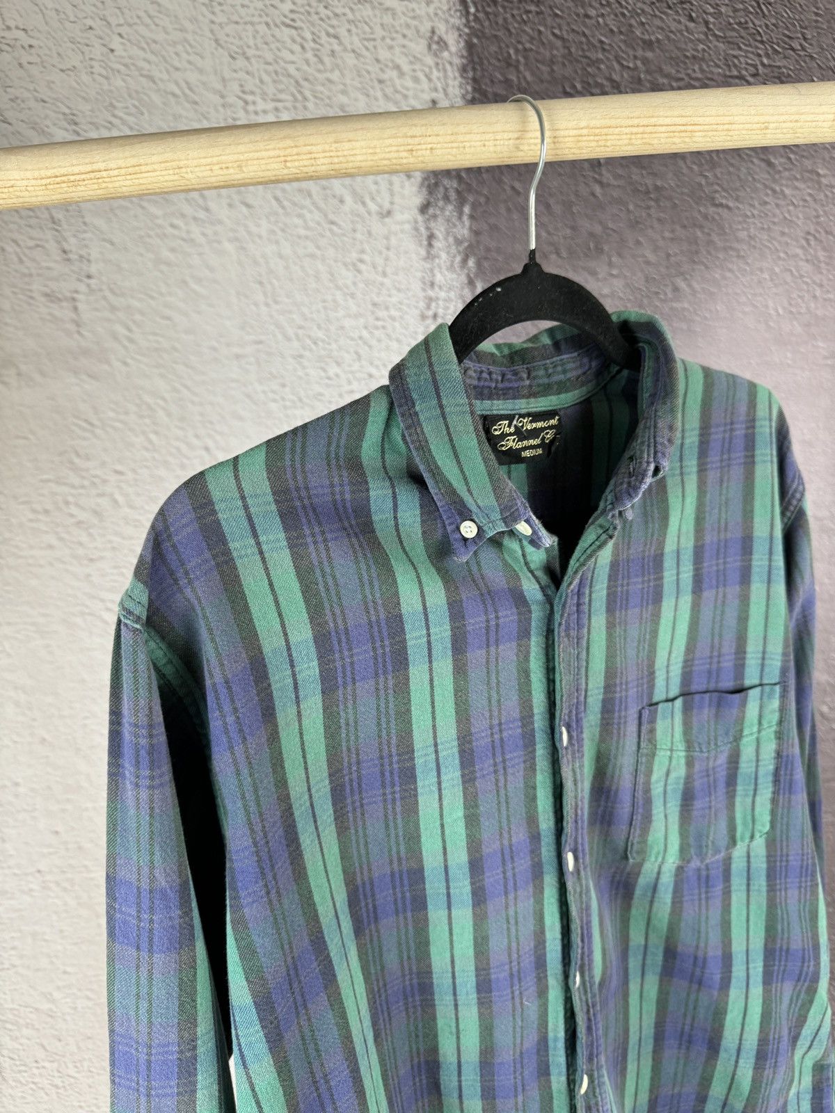 The Vermont Flannel Company × Vintage The Vermont Flannel Co. Checkered vintage made in USA shirt Size US M / EU 48-50 / 2 - 10 Thumbnail