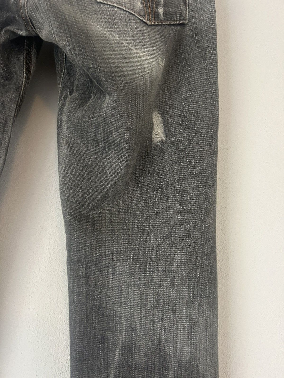 Dolce & Gabbana Distressed Black Wash Denim Jeans Size US 34 / EU 50 - 14 Thumbnail
