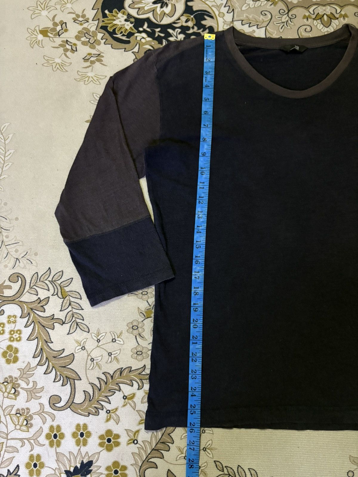 Japanese Brand × Undercover × Uniqlo Undercover X Uniqlo Two Tone Color Long Sleeve T-Shirt Size US M / EU 48-50 / 2 - 13 Thumbnail