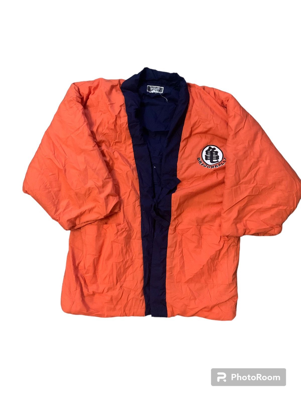 Anime × Japanese Brand × Vintage 90’s Dragon Ball Z Japanese Anime Puffer Iconic Kimono Size US M / EU 48-50 / 2 - 2 Thumbnail