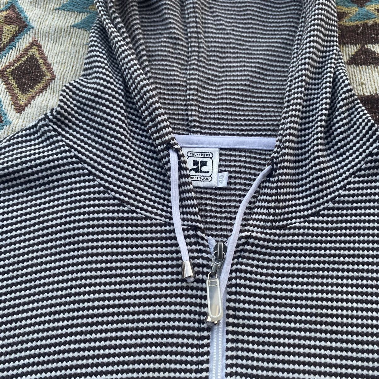Courreges Courrèges Sport Futur Zip Hoodie Futuristic Archive Piece Size S / US 4 / IT 40 - 12 Thumbnail