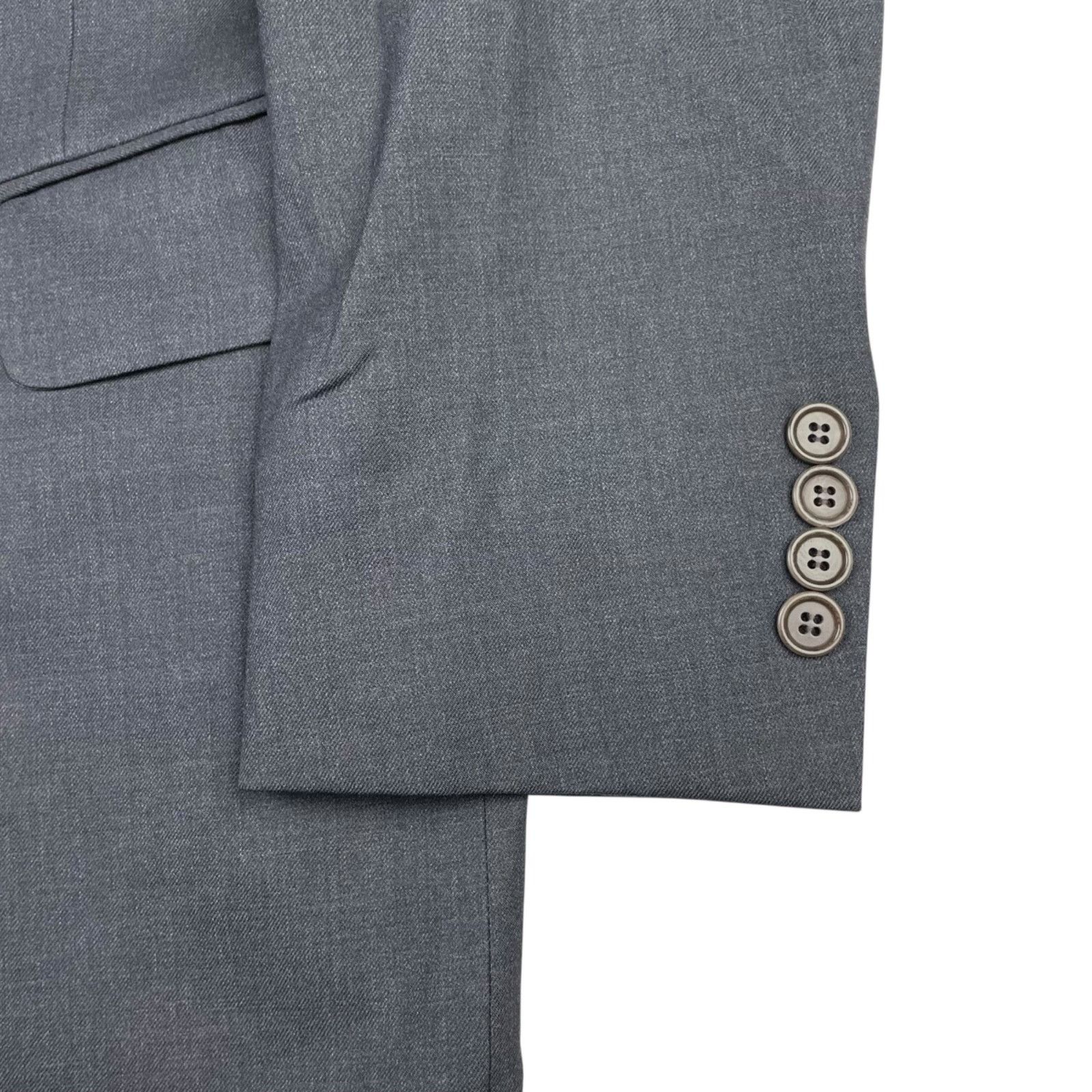 Brooks Brothers Brooks Brothers Men's Wool Stretch 2-Button Suit Gray • 41L Size 42L - 4 Thumbnail