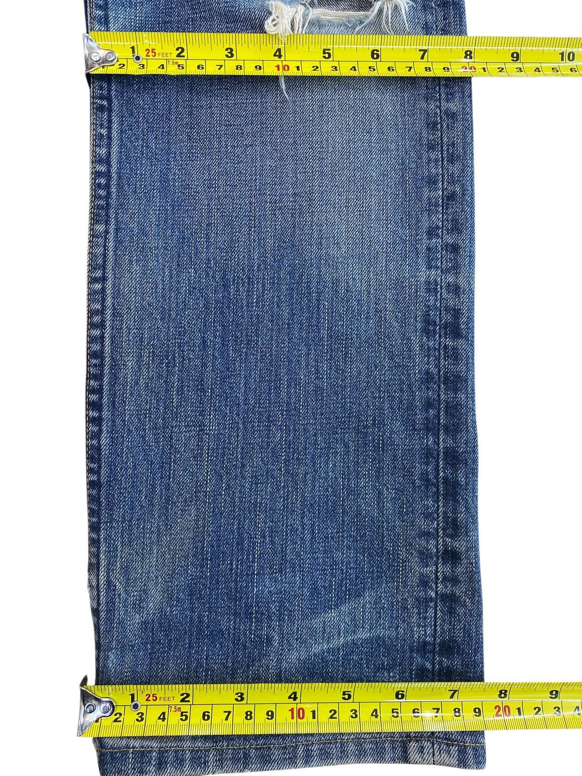 Levi's Levi’s_ Mud Wash Ripped Style Straight Leg Jeans Size US 30 / EU 46 - 9 Thumbnail