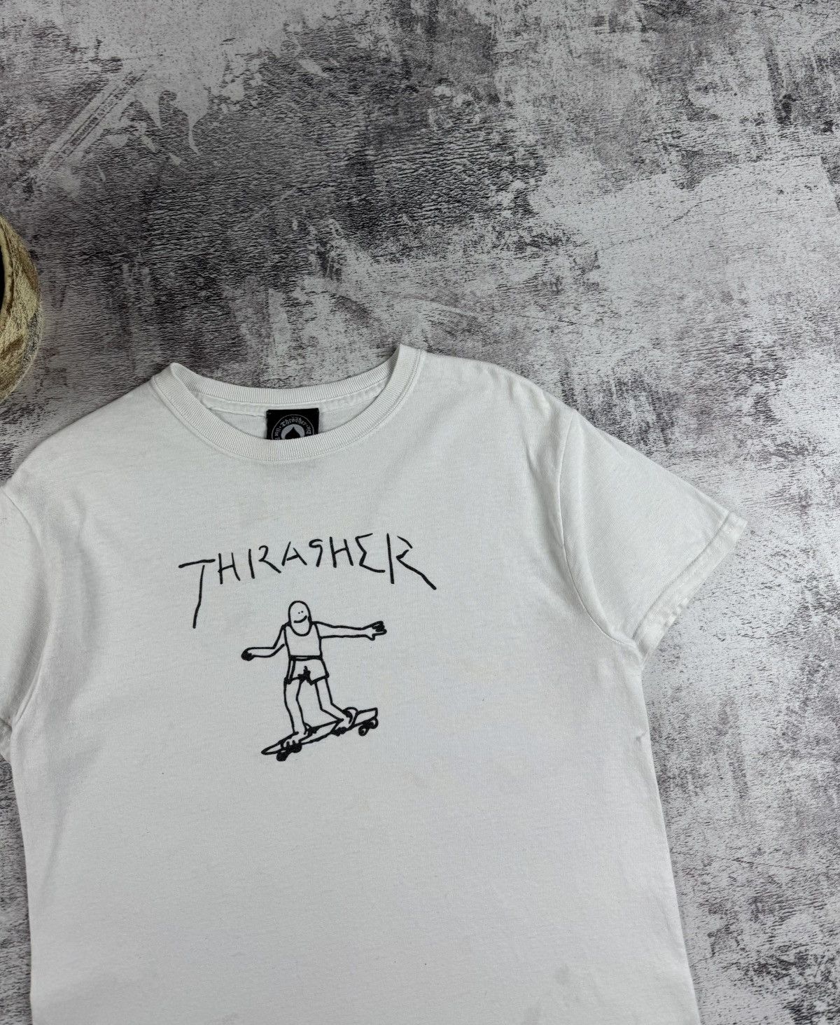 Thrasher Thrasher Skateboarding Gonz Rap Y2K Baggy Relaxed T Shirt Tee Size US S / EU 44-46 / 1 - 5 Thumbnail