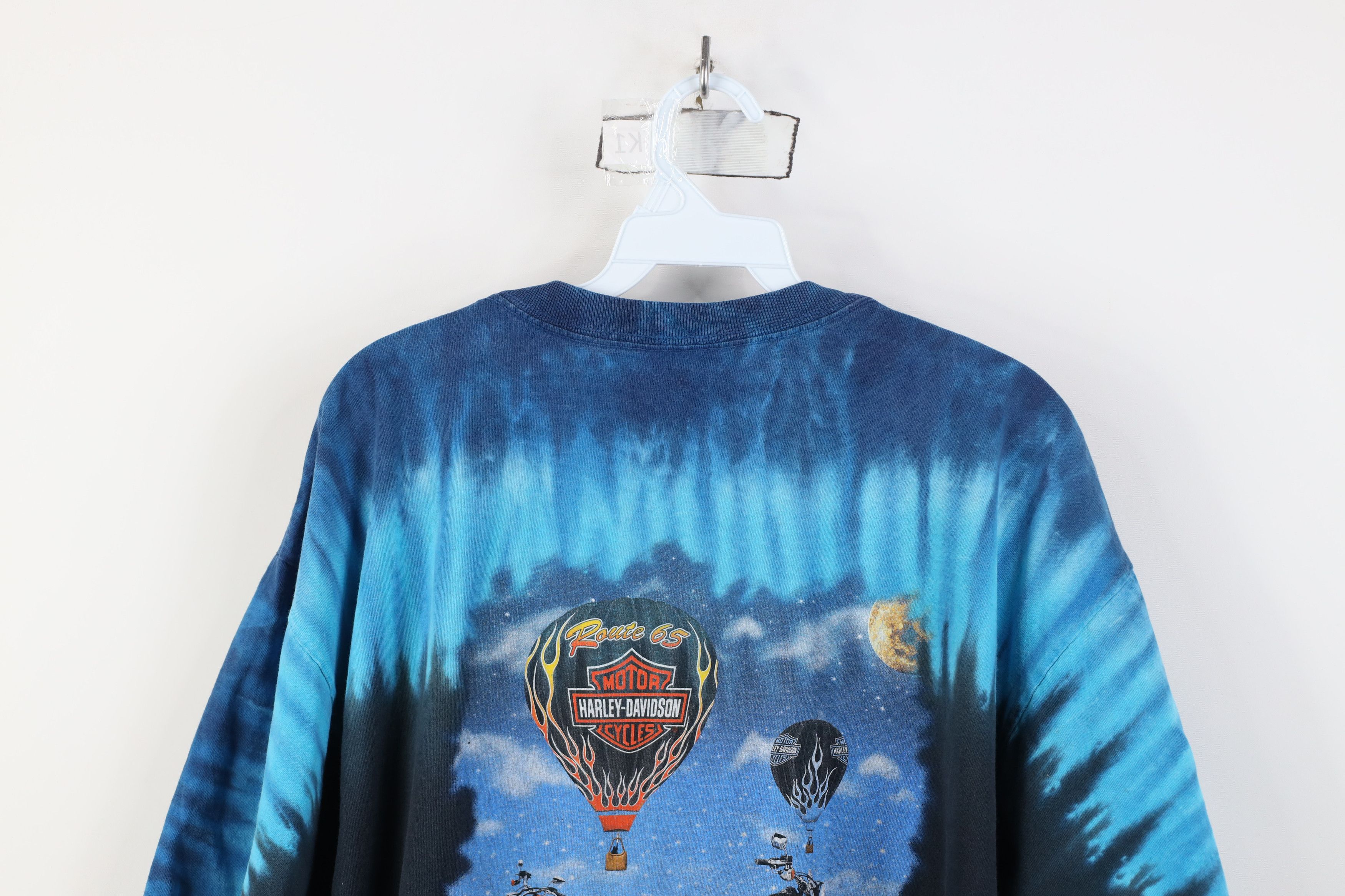 Harley Davidson Vintage Y2K Harley Davidson Tribal Fire Flames T-Shirt USA Size US L / EU 52-54 / 3 - 14 Thumbnail