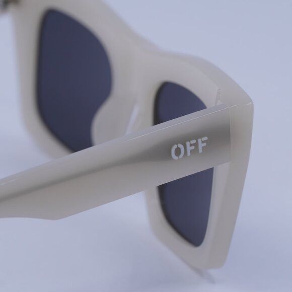 Off-White Off-White OERI13Y SELMA 6107 Sunglasses Beige Square Frame Size ONE SIZE - 5 Thumbnail