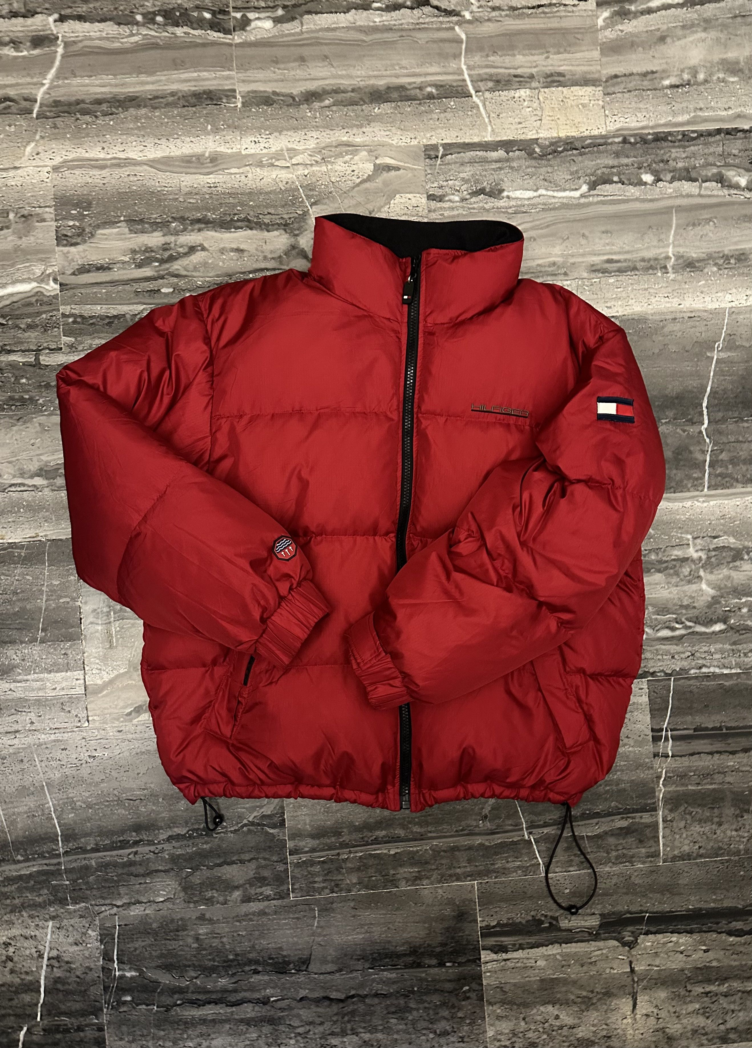 Tommy Hilfiger Vintage Tommy Hilfiger Down Puffer Jacket Size US L / EU 52-54 / 3 - 1 Thumbnail