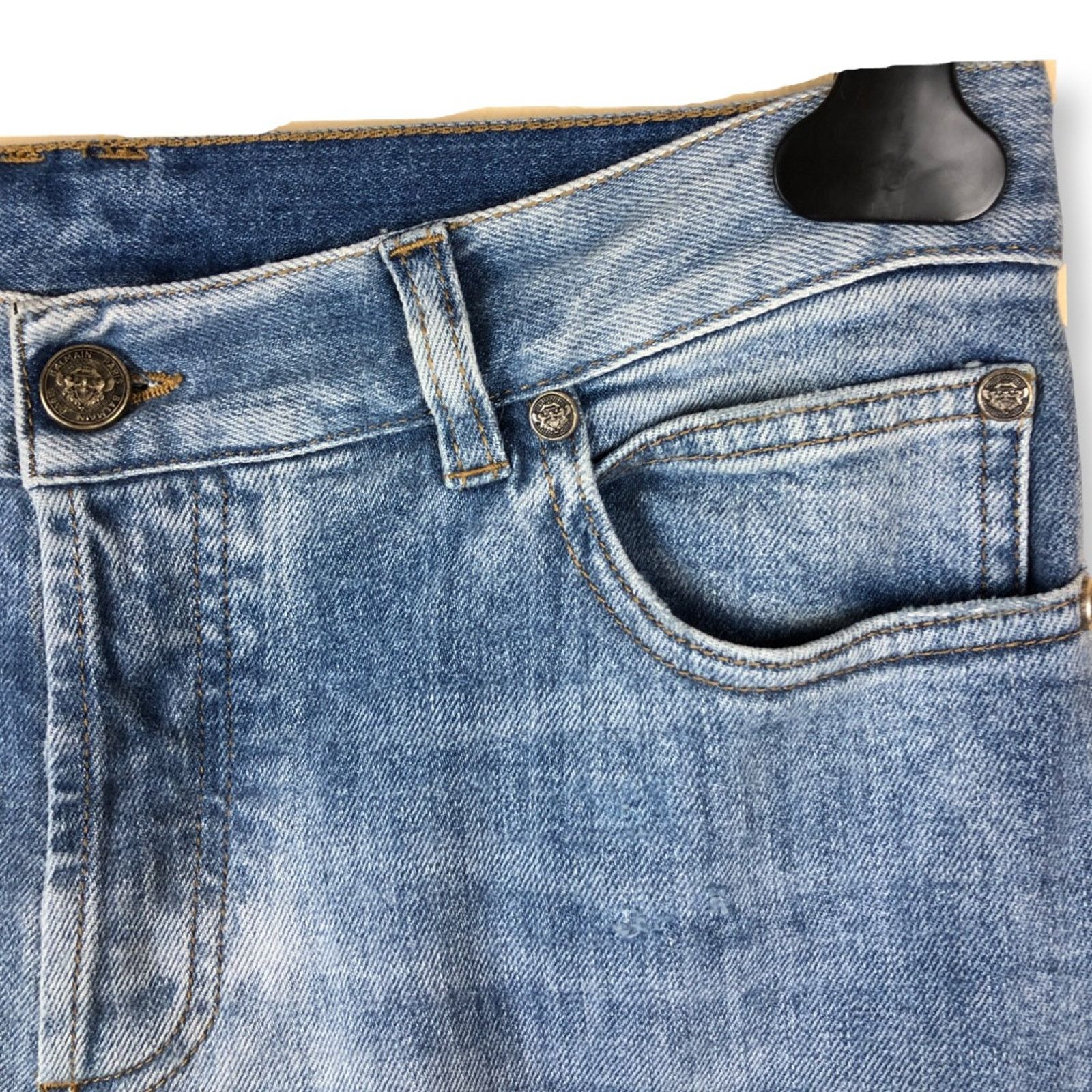 Balmain Balmain Monogram Jeans Size US 30 / EU 46 - 5 Thumbnail