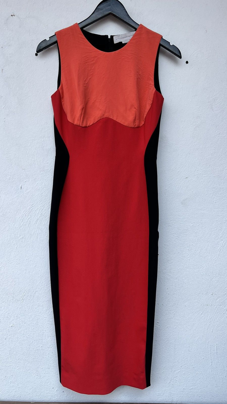 Stella McCartney Stella McCartney Red & Pink Midi Dress Italy M / EU 42 Size M / US 6-8 / IT 42-44 - 3 Thumbnail