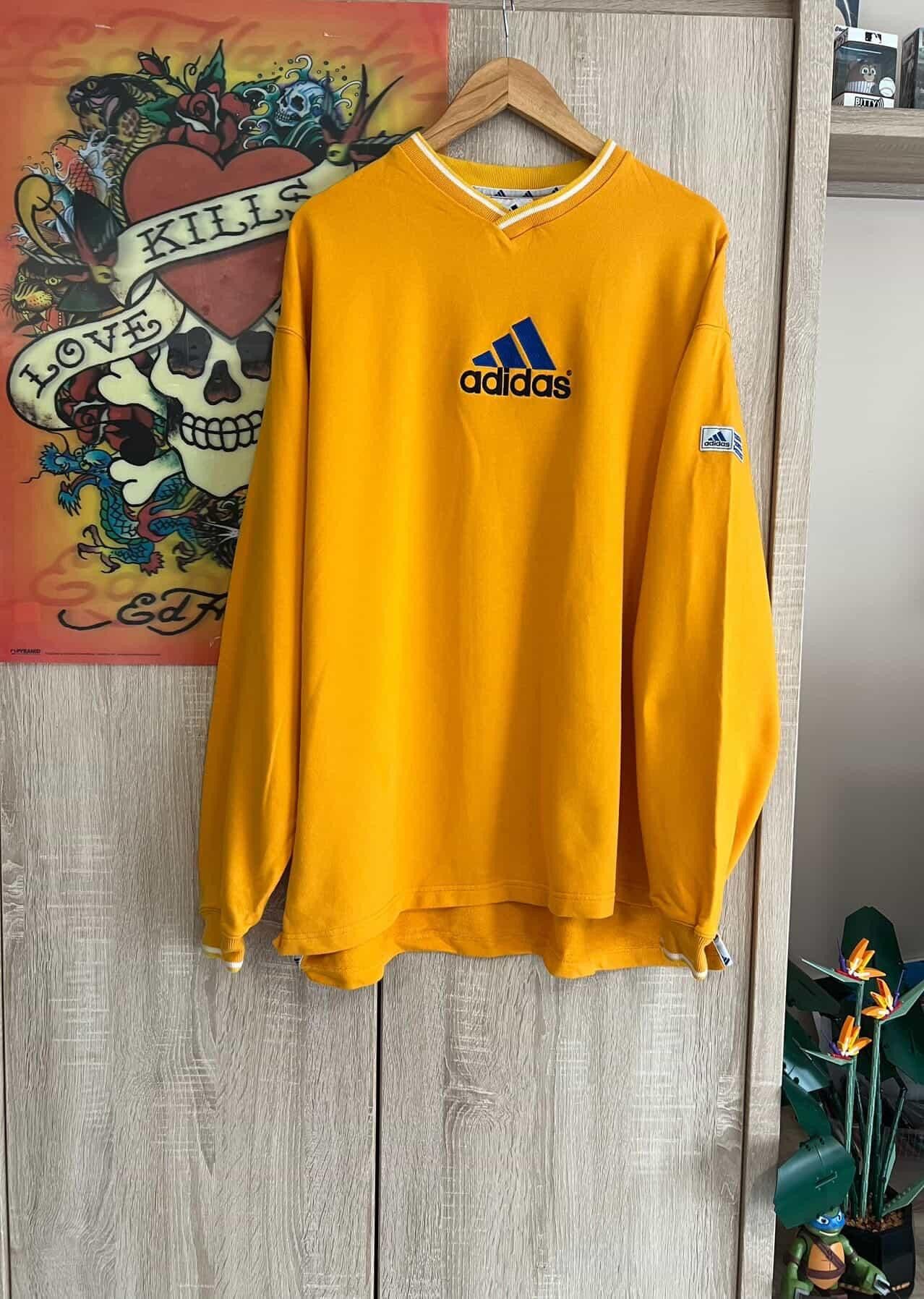 Adidas Adidas vintage sweatshirt Y2k 🔥💥 Size US XL / EU 56 / 4 - 1 Thumbnail