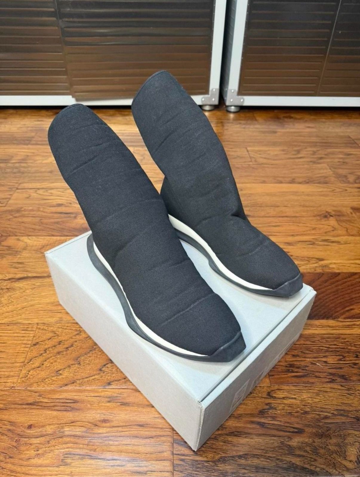 Rick Owens Drkshdw Rick Owens Runner Sock Shoe Size US 10 / EU 43 - 1 Thumbnail