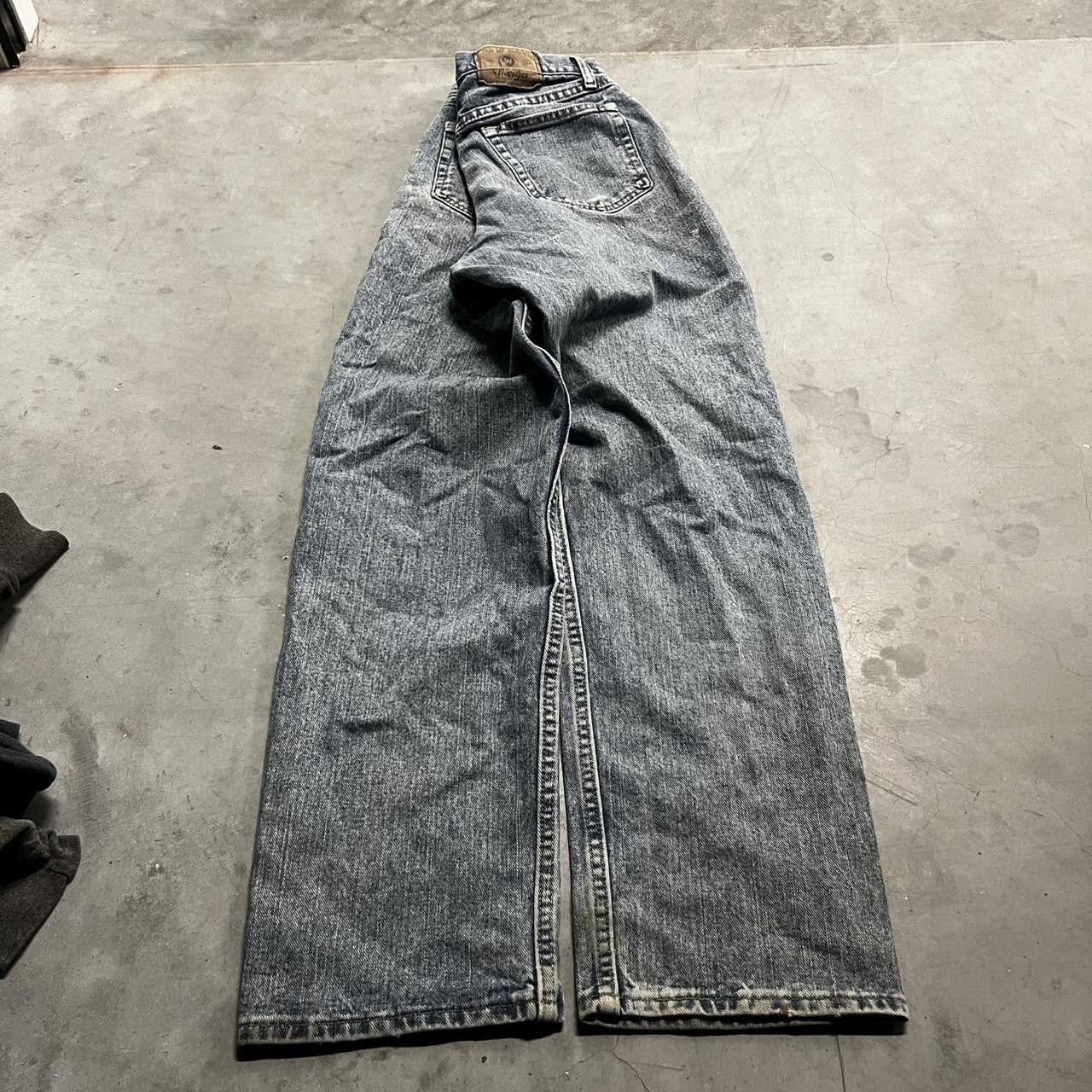 Japanese Brand × Vintage Vintage Y2K/2000s Workwear Style Medium Wash Denim Jeans! Size US 31 - 6 Thumbnail