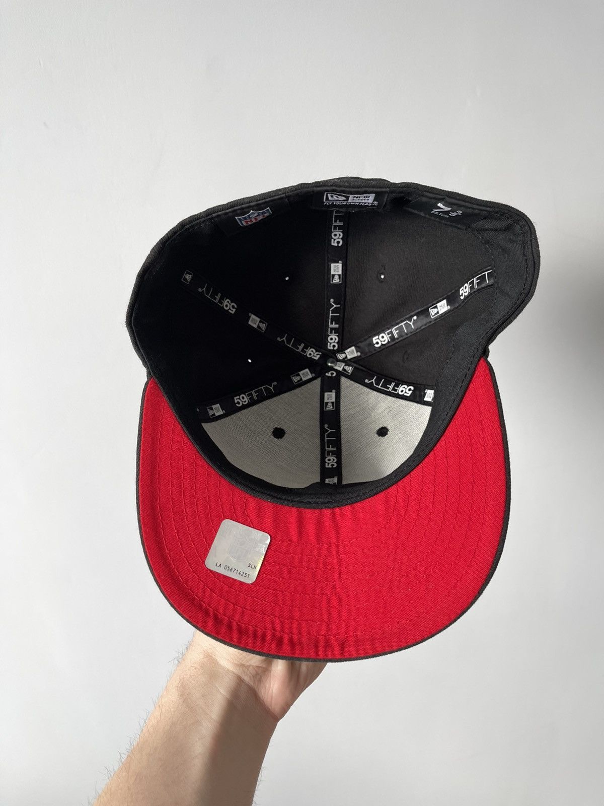 New Era New Era 59FIFTY Atlanta Falcons 7 3/8 Fitted Hat NFL Cap Size ONE SIZE - 6 Thumbnail