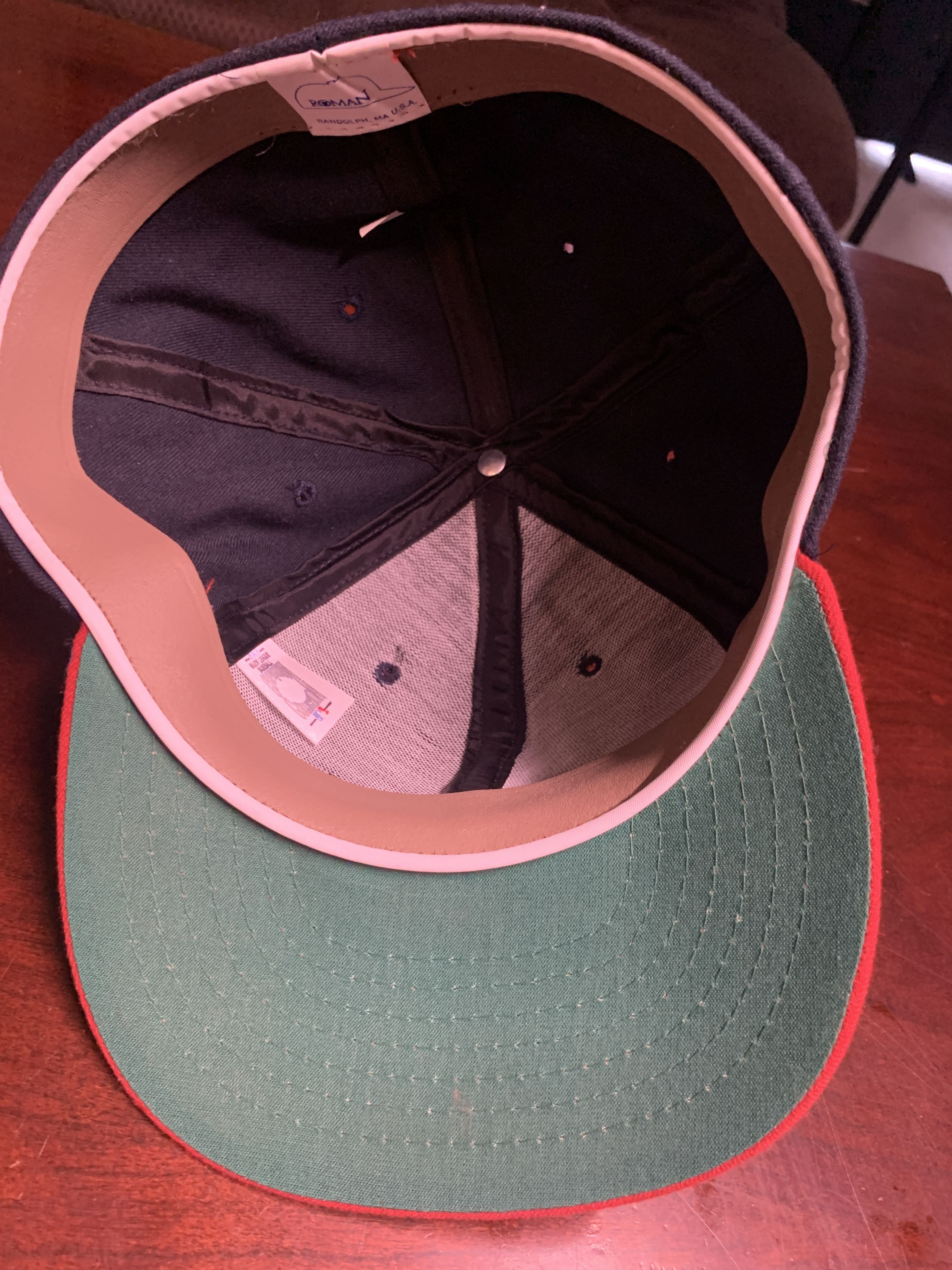 Cooperstown Collection Boston Braves Cooperstown Roman Hat 1990's Reproduction Size ONE SIZE - 4 Thumbnail