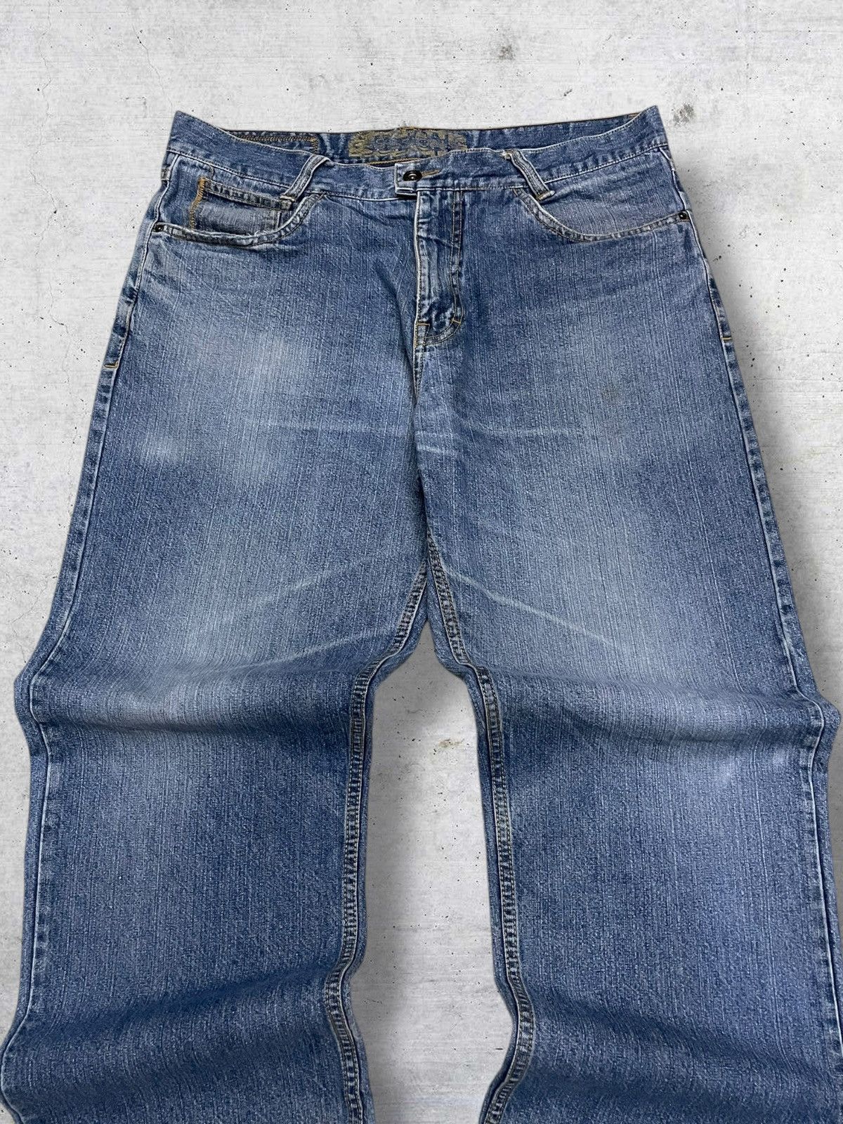 Sessions VINTAGE SESSIONS STREETWEAR DESIGNER US BAGGY DENIM STYLE Size US 34 / EU 50 - 4 Thumbnail