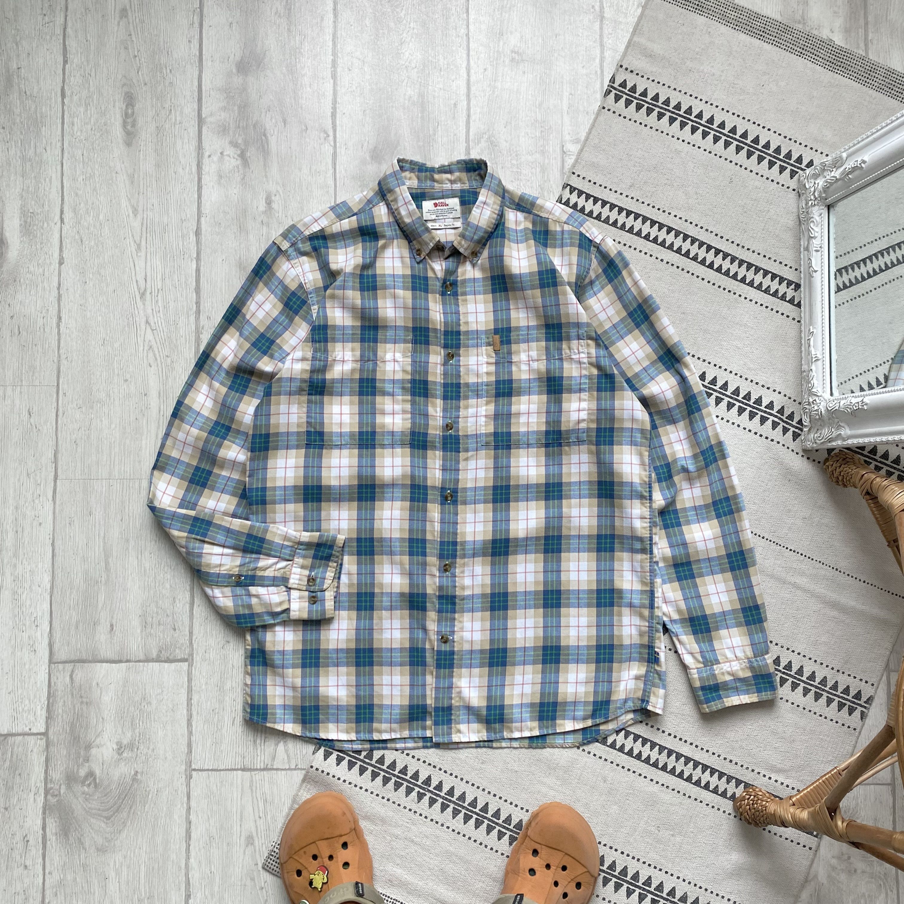 Fjallraven 👔 Flannel Fjalraven shirt Button Up Travis Scott style Size US L / EU 52-54 / 3 - 10 Thumbnail