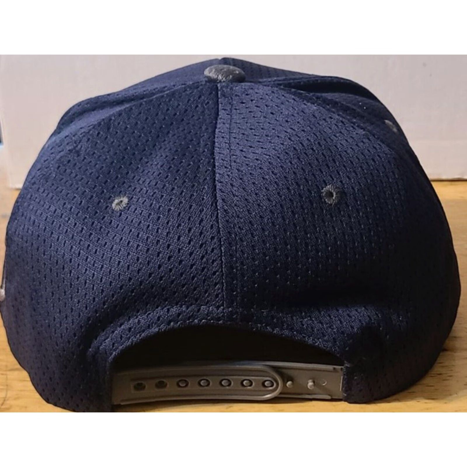 Alife MARIJUANA LEAF 420 LIGHT UP YOUR LIFE SNAPBACK BASEBALL CAP ( DARK BLUE & GRAY ) Size ONE SIZE - 3 Thumbnail
