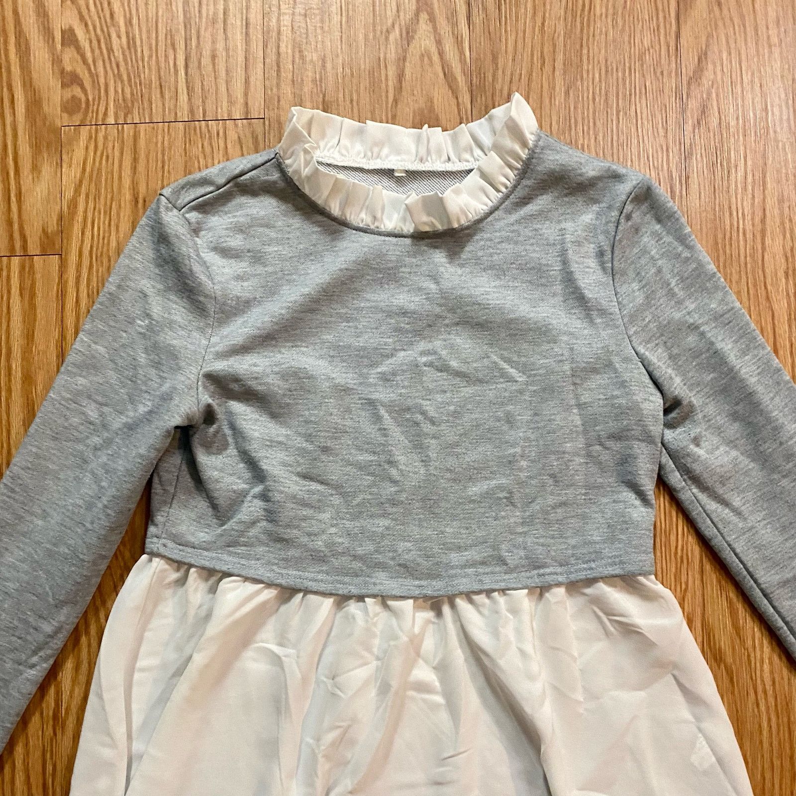 Other Gray Layered Pullover Sweater Top Womens Medium Size M / US 6-8 / IT 42-44 - 2 Thumbnail