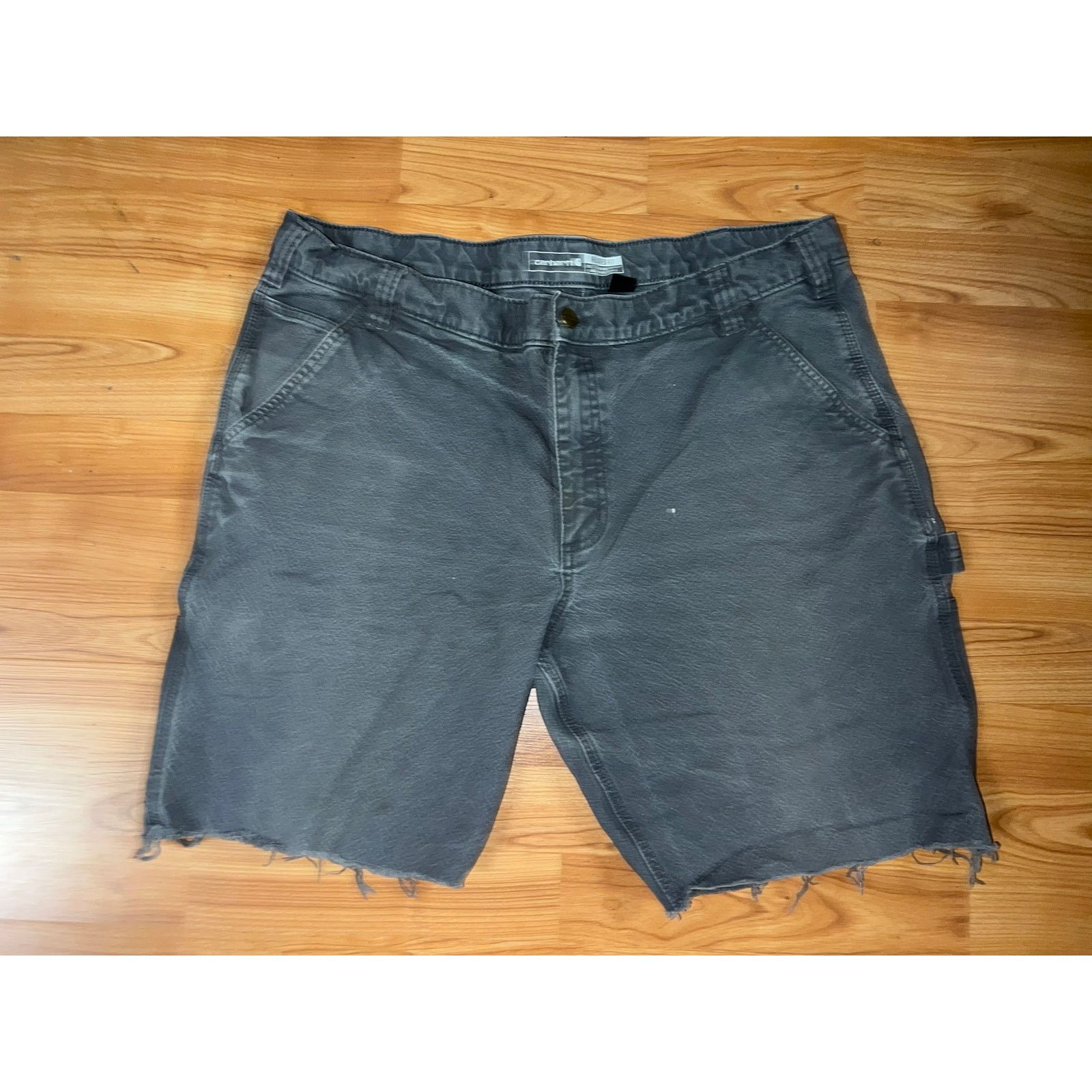 Carhartt Carhartt Gray Shorts Bottoms Workwear Work Wear Size 40 Size US 40 / EU 56 - 3 Thumbnail