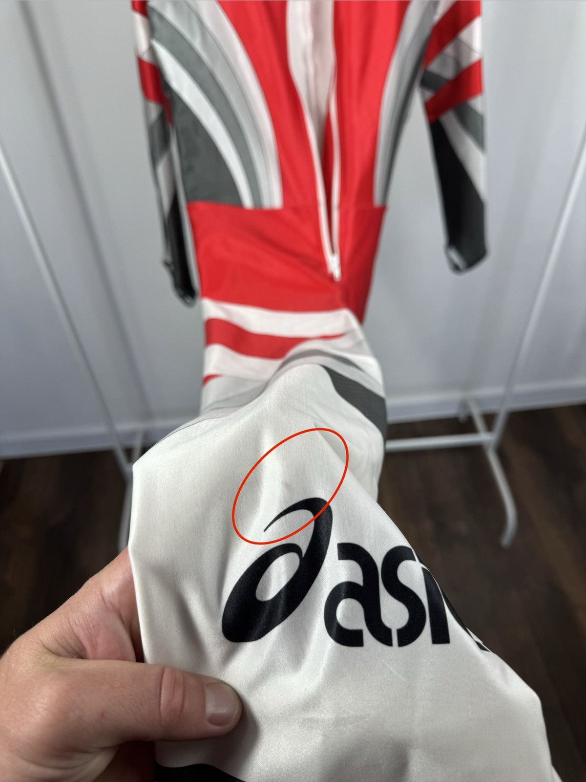 Asics Vintage Asics Austria Speed Skating Race Suit Made in Japan Size US M / EU 48-50 / 2 - 14 Thumbnail