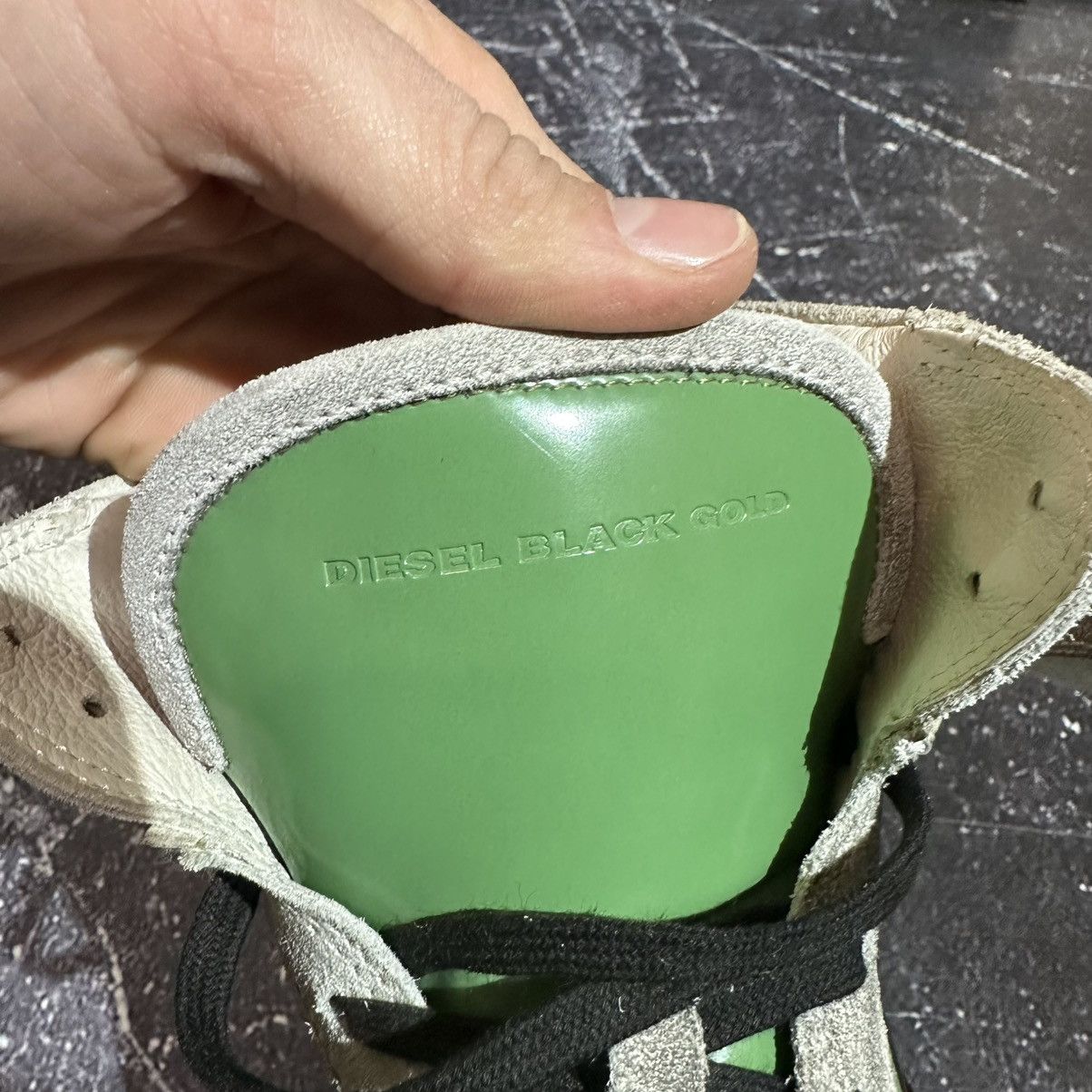 Diesel Black Gold DIESEL BLACK GOLD New Men’s Leather Sneakers Size 40 Size US 7 / EU 40 - 13 Thumbnail