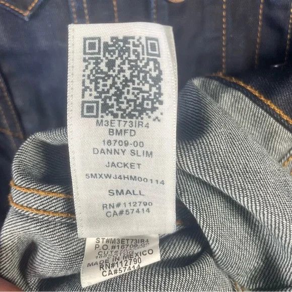 True Religion True Religion Danny Slim Dark Cast Renegade Jacket Navy Blue Size US S / EU 44-46 / 1 - 10 Thumbnail
