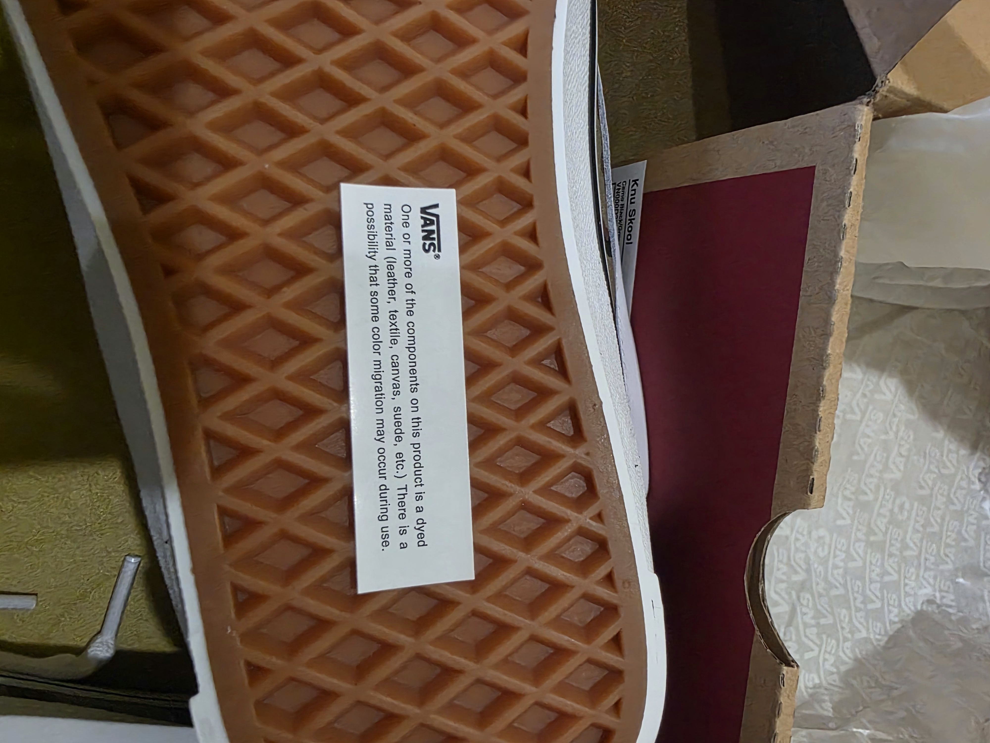 Vans Vans Knu Skool in the "Camo Black/Green" Size US 9 / EU 42 - 7 Thumbnail