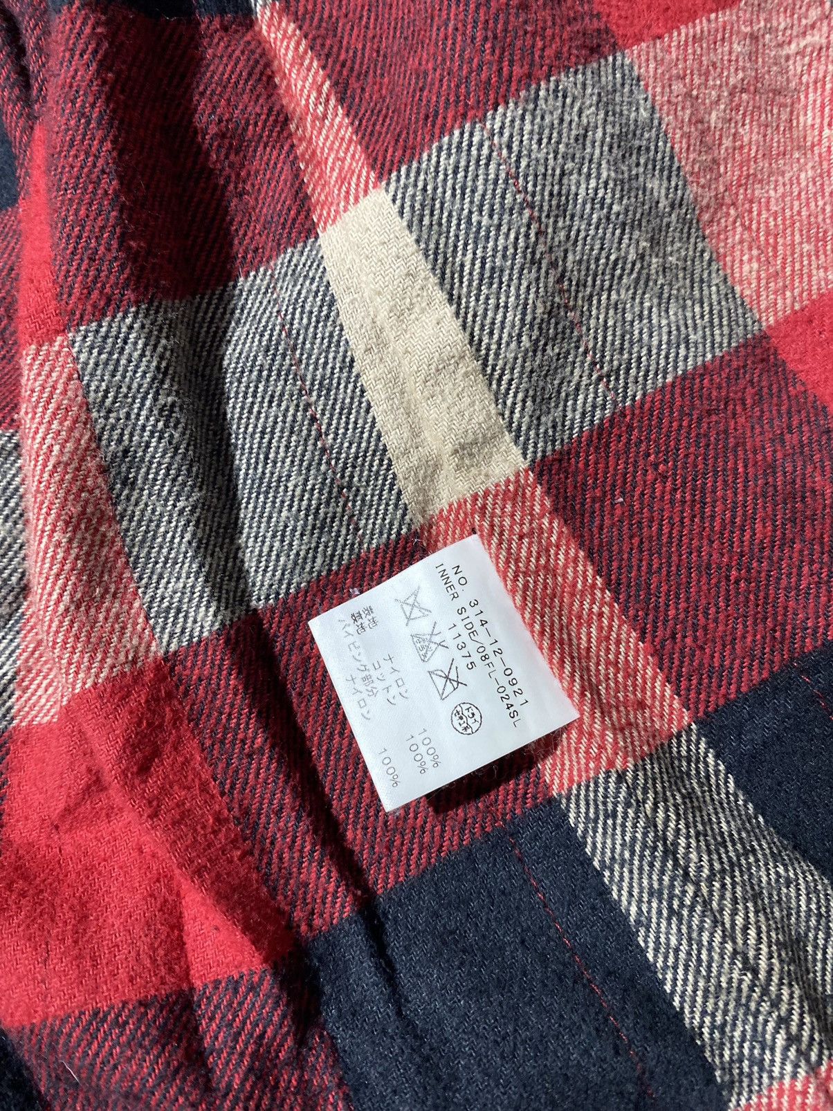 If Six Was Nine × Japanese Brand × Le Grande Bleu (L.G.B.) 2000s - Ships Fur Faux Parka Jacket Size US S / EU 44-46 / 1 - 9 Thumbnail