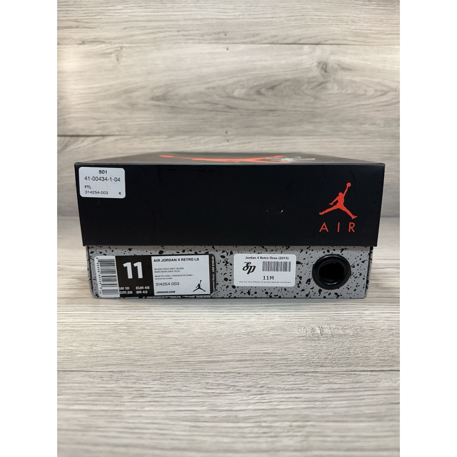 Jordan Brand Jordan 4 Retro LS Oreo 2015 - Size 11 Size US 11 / EU 44 - 8 Thumbnail