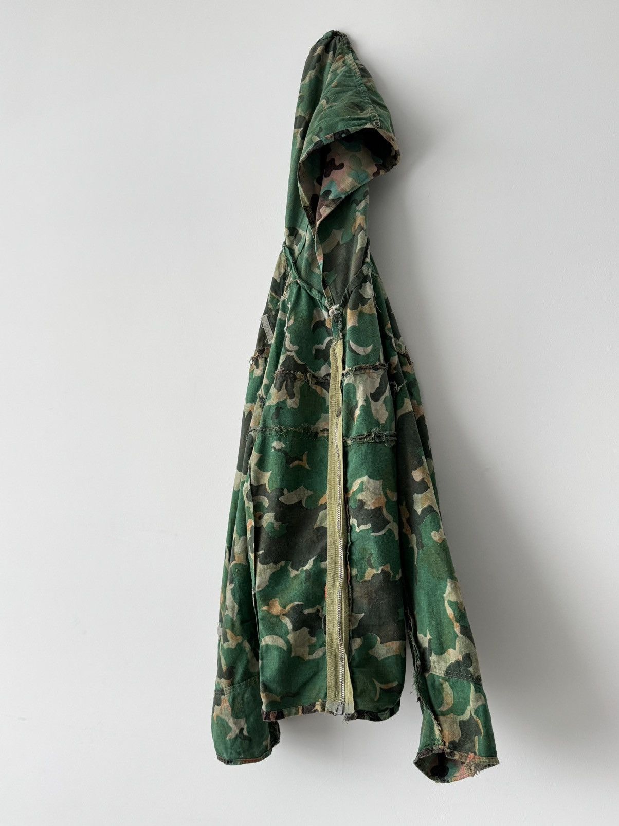 Vintage 1950s Czechoslovakian Army Dubaky/Mracky Camo Hooded Jacket Size US S / EU 44-46 / 1 - 10 Thumbnail