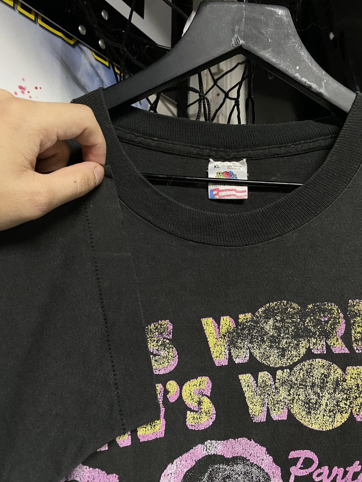 Vintage vintage 1991 Wayne’s World Movie T-Shirt Size XLarge Size US XL / EU 56 / 4 - 5 Thumbnail