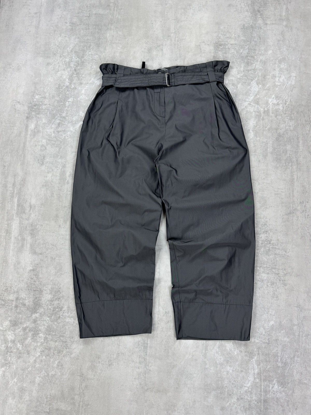 Japanese Brand Cora kemperman Pants Belted Japanese Trousers Womens Size L Size 29" - 1 Thumbnail