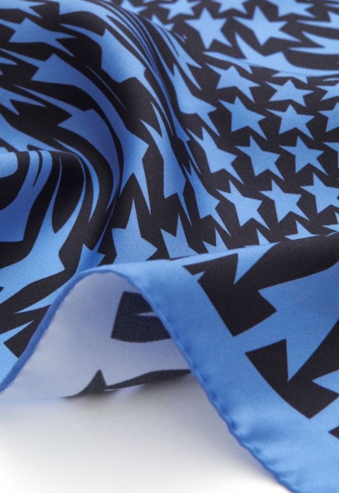 Mugler H&M x Mugler Swirling-star Silk Scarf Size ONE SIZE - 4 Thumbnail
