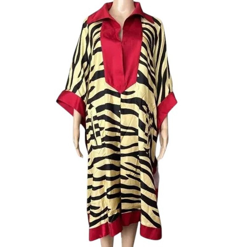 Gucci GUCCI Red Silk Loungewear Dress w/ Tags, Small/IT40 Size S / US 4 / IT 40 - 1 Thumbnail