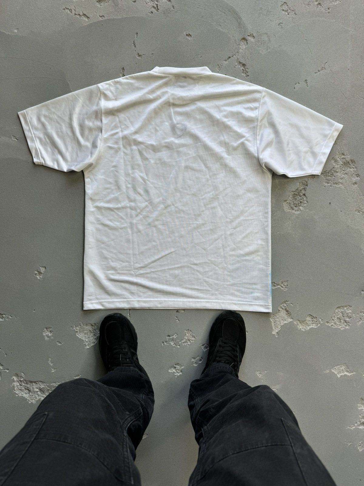 Nike × Vintage Nike Vintage Retro Y2K Big Center Swoosh Logo T-shirt ACG Size US M / EU 48-50 / 2 - 2 Thumbnail