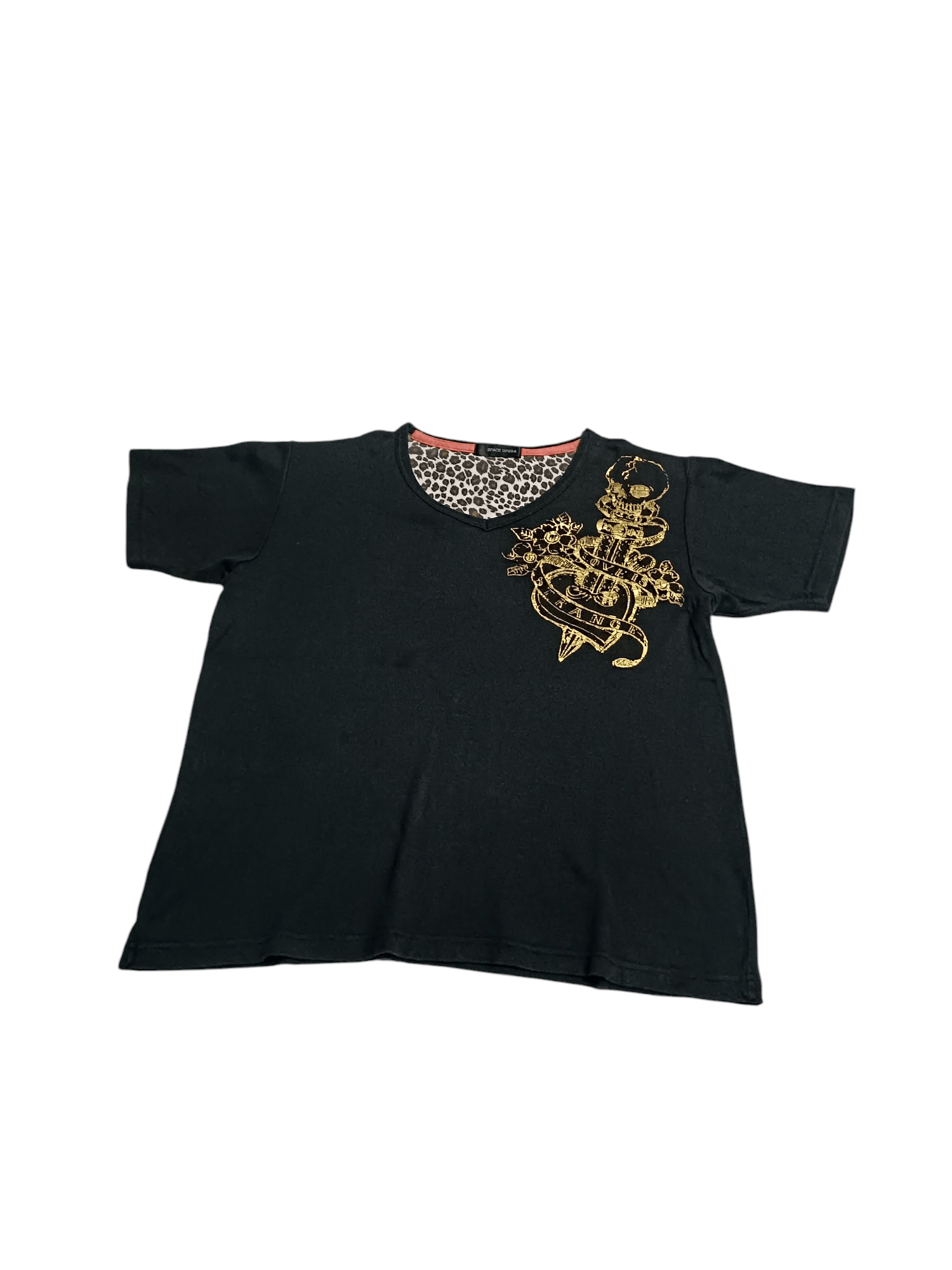 Japanese Brand × Vintage Space Opera Print Skull Gold "Love Is Strange" Size US L / EU 52-54 / 3 - 4 Thumbnail