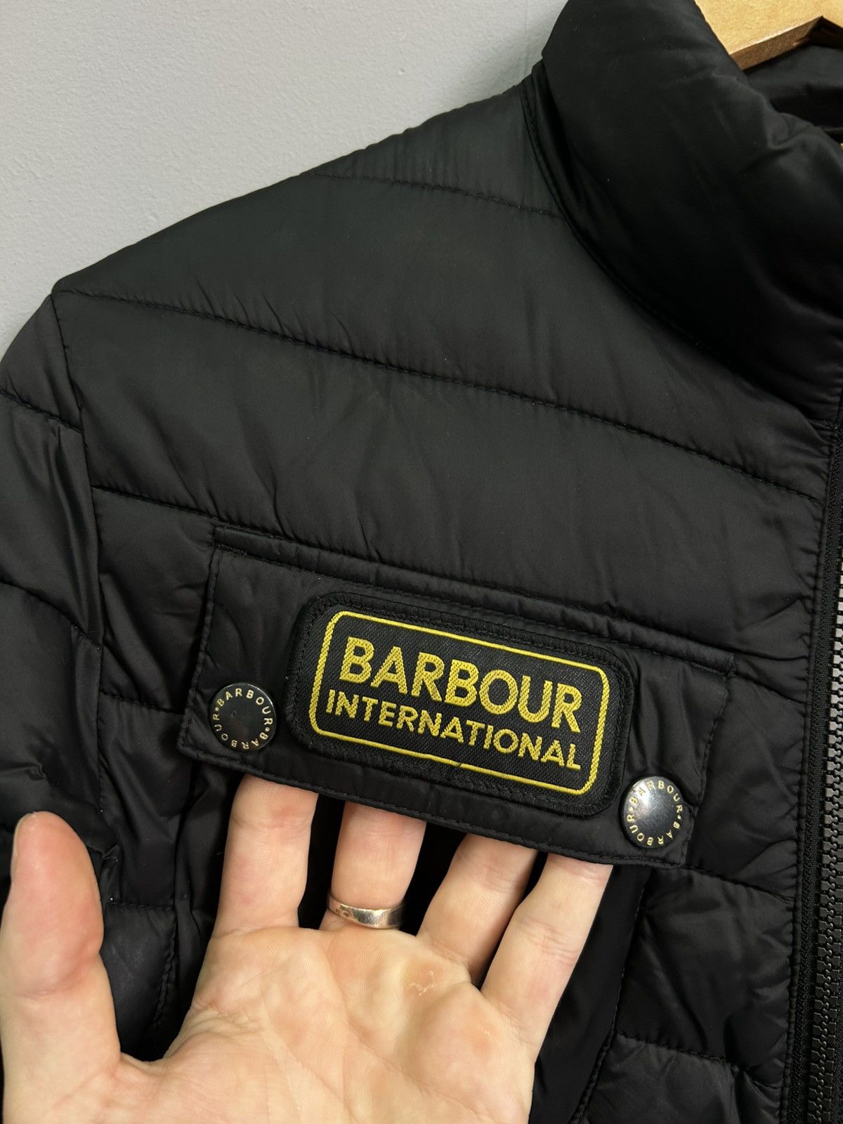 Barbour Barbour International Fibredown Jacket Quilted Chain Jacket Size US S / EU 44-46 / 1 - 8 Thumbnail
