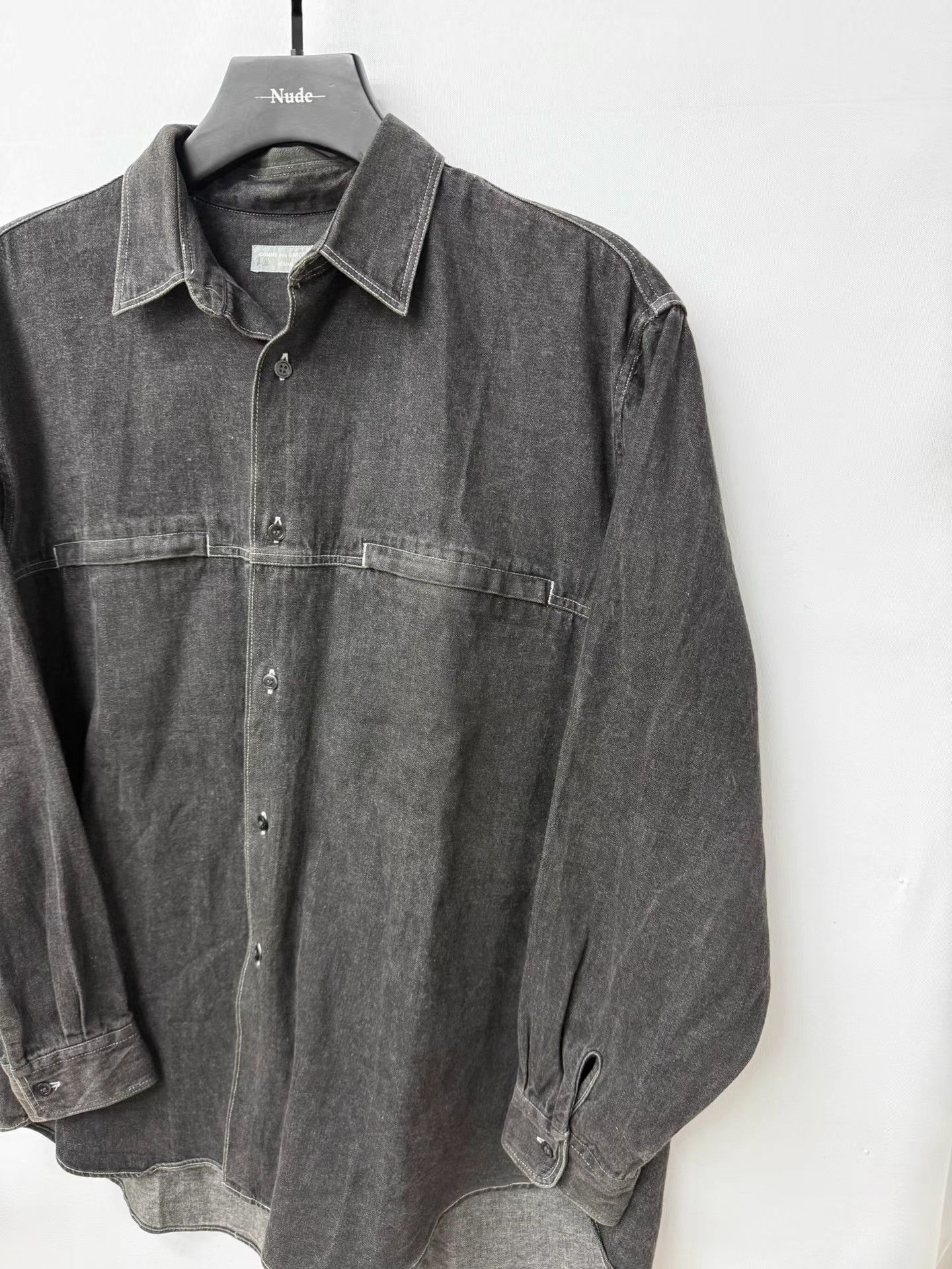 Comme des Garcons Homme CDG Homme 90s Archive Loose Denim Jacket K20 Size US L / EU 52-54 / 3 - 2 Thumbnail