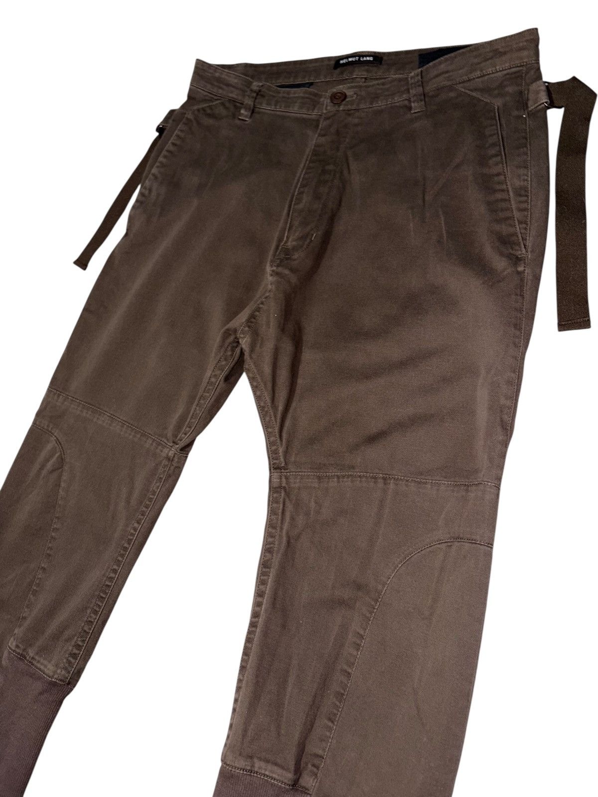 Helmut Lang 30 Helmut Lang Bondage Pants Cargo Military If Six Was Nine Size US 30 / EU 46 - 4 Thumbnail