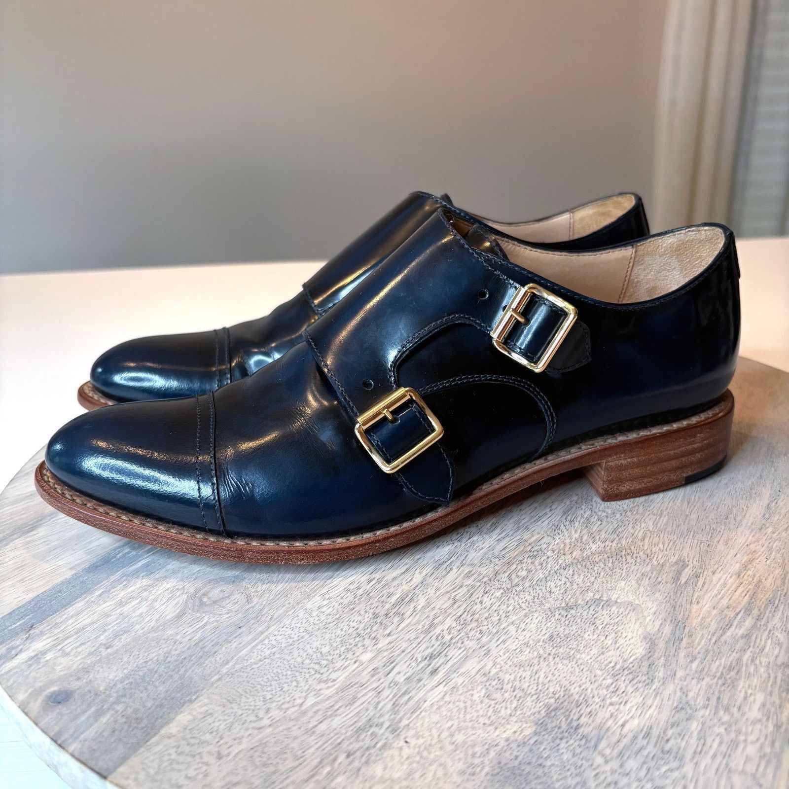 Kendra Scott Angela Scott Mr. Colin Double Monk Strap Shoes US Size 10 Size US 10 / IT 40 - 2 Thumbnail