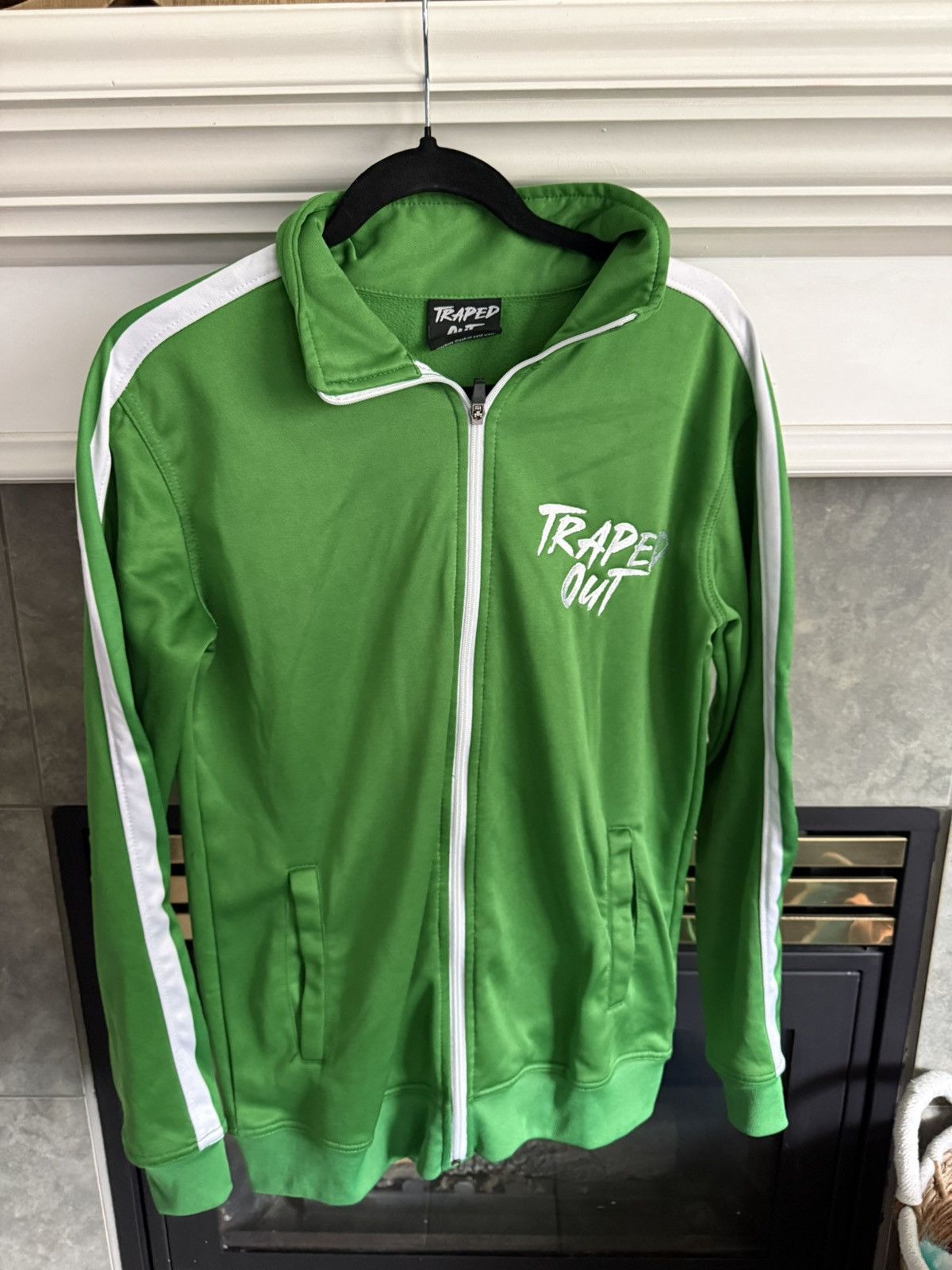 Other Traped Out Green Full Zip Jacket - Size Small Size US S / EU 44-46 / 1 - 1 Thumbnail