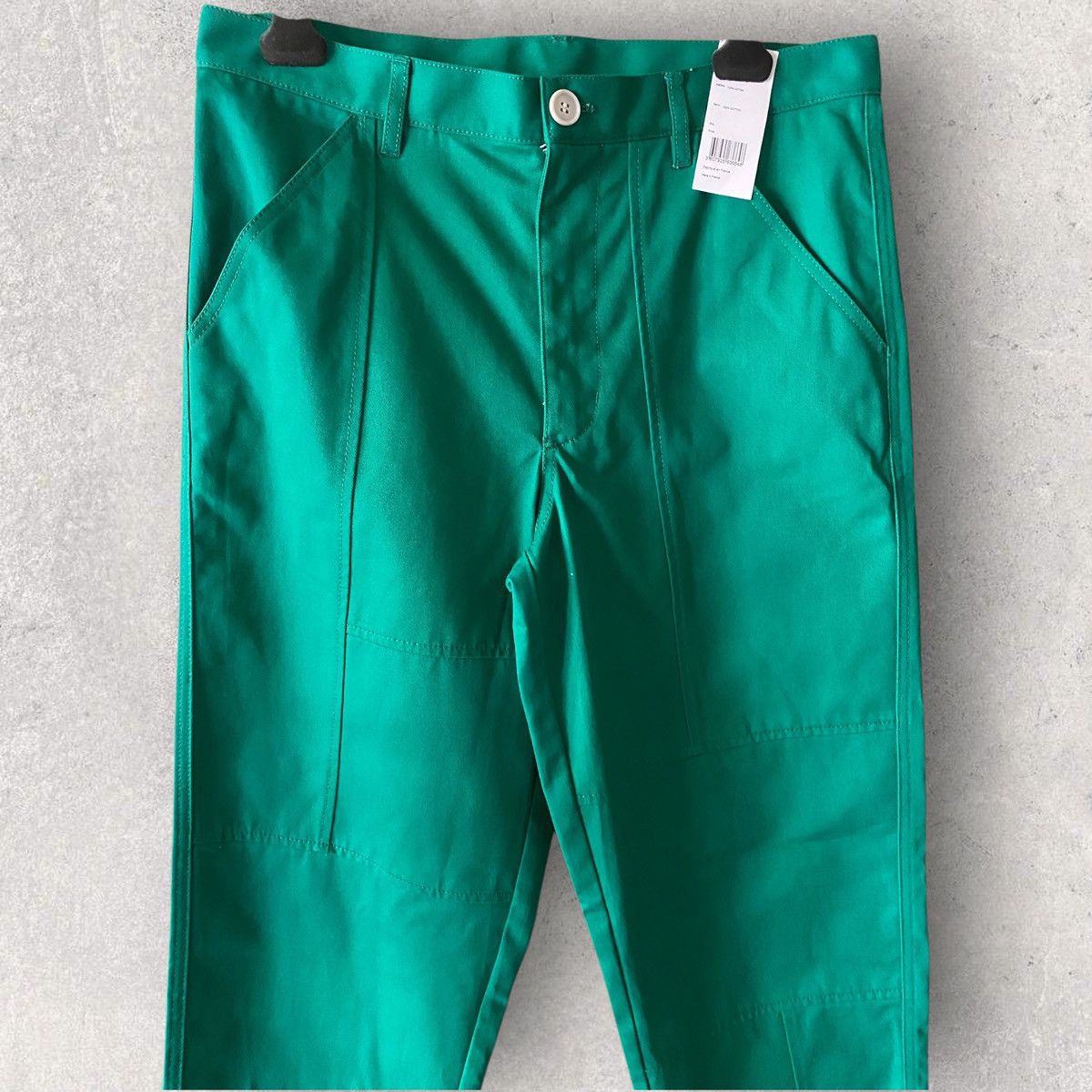 Comme des Garcons × Comme des Garcons SHIRT NWT Fall 2023 Green Patch Work Pants Size US 34 / EU 50 - 2 Thumbnail
