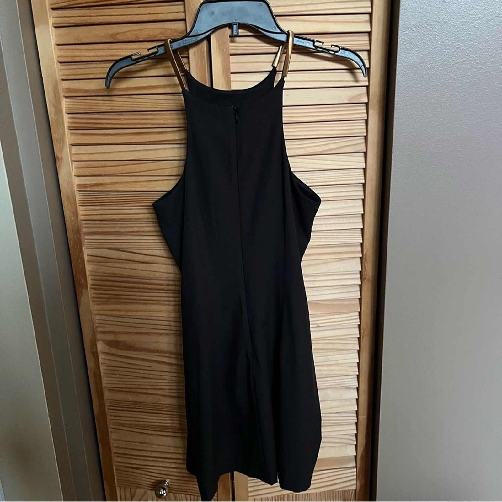 Other By The Way Black Mini Dress Size Small Metal Straps Size S / US 4 / IT 40 - 4 Thumbnail